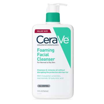 CeraVe Foaming Facial Cleanser for Oily Skin | 19 oz