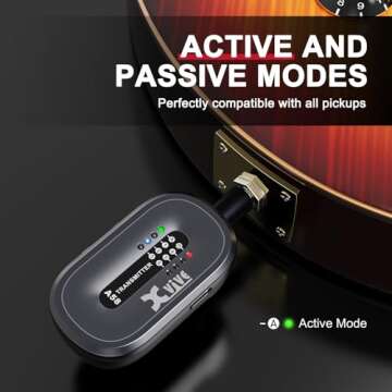 Xvive A58 Wireless Guitar System for Seamless Sound