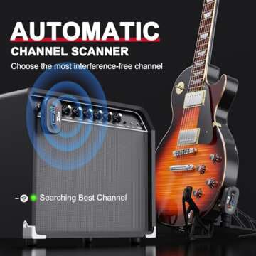 Xvive A58 Wireless Guitar System for Seamless Sound