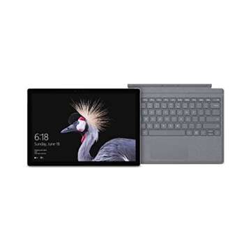 Microsoft Surface Pro 5th Gen 12.3" PixelSense TouchScreen (2736x1824) 2-in-1 Tablet Laptop: Intel Core i5-7200U, 256GB PCIe NVMe SSD, 8GB RAM, Wi-Fi AC MIMO, Windows 10 Pro (with Platinum Type Cover)