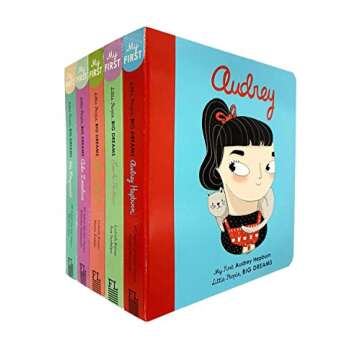 Little People Big Dreams Series 2 Collection 5 Books Set (Rosa Parks, Audrey Hepburn, Ella Fitzgerald, Ada Lovelace, Emmeline Pankhurst)