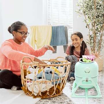 WonderWash Portable Washing Machine - Retro Design for Apartments