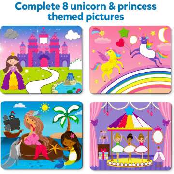 Skillmatics Dot It Unicorns & Princesses Craft Kit