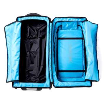 Stahlsac Steel Wheeled Bag: Durable dive bag for travel, wet & dry compartments, 34"