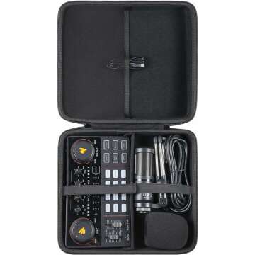 Khanka Hard Case for Maono Podcast Equipment Bundle - Ultimate Protection