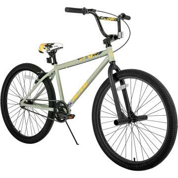 Hiland BMX Bike,20 24 26 inch,Beginner-Level to Advanced Riders with 2 Pegs,Kid’s Adults Bicycles, Multiple Colors