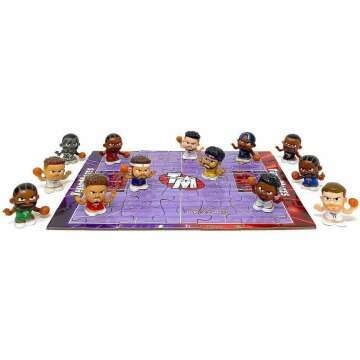 Party Animal TeenyMates NBA Series 8 Superstar Collectors Box Gift Set, 1in, TMSNB8