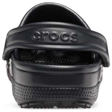 Shop Crocs Unisex-Adult Classic Clogs - Best Sellers in Black, Size 9 Men/11 Women