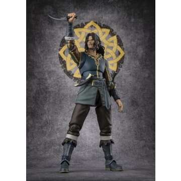 TAMASHII NATIONS - The Lord of The Rings - Wulf (The Lord of The Rings: The War of The Rohirrim) S.H.Figuarts Action Figure