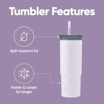 Owala 24 oz Insulated Tumbler with Straw - Bunny Hop