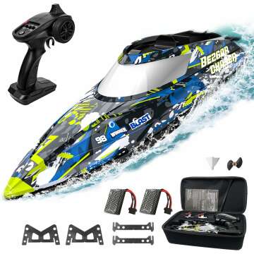 Fast BEZGAR TX123 RC Boat for Lakes & Pools | Perfect Gift