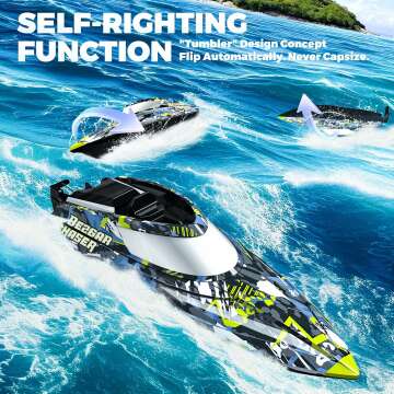 BEZGAR TX123 Fast RC Boat Perfect for Kids