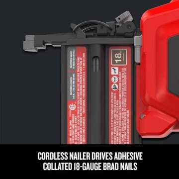 CRAFTSMAN V20 Cordless Brad Nailer with Battery