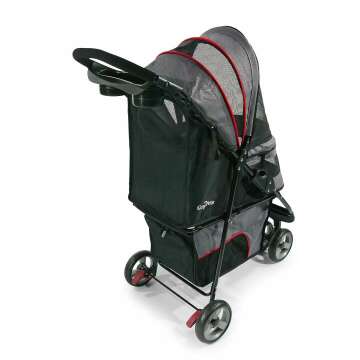 Gen7Pets Regal Plus Dog Stroller in Gray Shadow