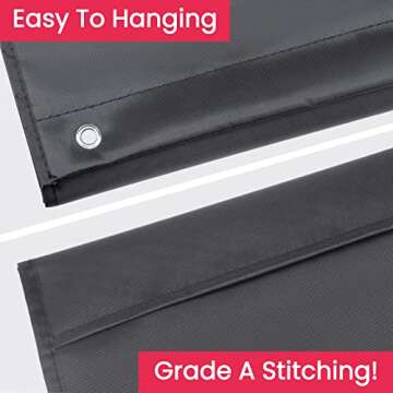 Godery Premium Hanging File Folder Organizer, 10 Pockets, & 3 Hangers Cascading Wall Organizer，Perfect for Home Organization, School Pocket Chart, Office Bill Filing. Wall or Over Door Mount