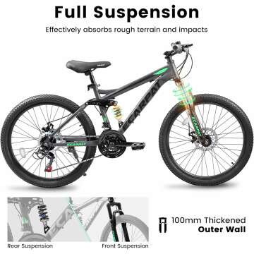 Dual Suspension Mountain Bike for All Terrain Riding