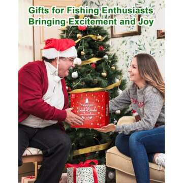 Fishing Advent Calendar 2024 with Lures & Kits