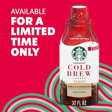 Starbucks Cold Brew Coffee Concentrate - Vanilla & Chocolate