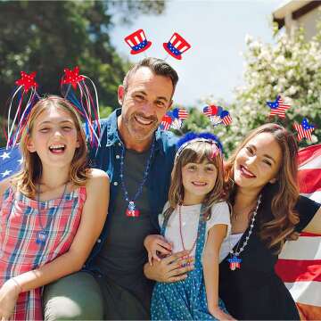 Patriotic Head Boppers - 4th of July Party Accessories