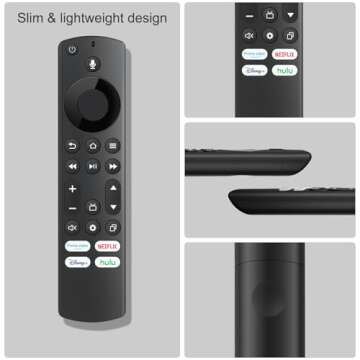 Voice Remote for Insignia, Toshiba, Pioneer Smart TVs