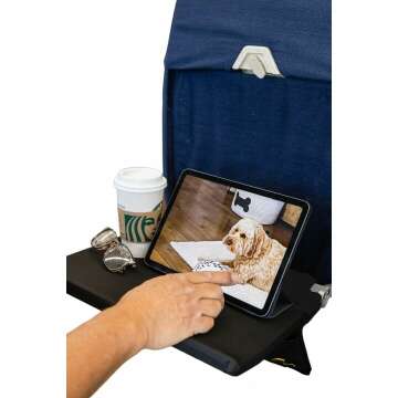 Travel Tray Table Organizer for Airplane Essentials