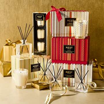 NEST New York Holiday Classic Candle & Reed Diffuser Set, Multicolour