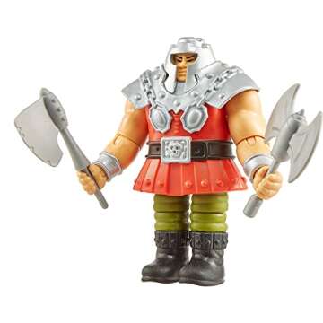 Mattel Masters of the Universe Origins Deluxe Ram-Man Action Figure, 6-in Battle Character for Storytelling Play and Display, Gift for 6 to 10-Year-Olds and Adult Collectors