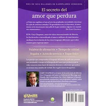 Los 5 Lenguajes del Amor: El Secreto del Amor que Perdura (Spanish Edition)