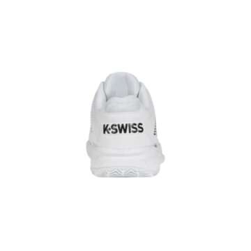 K-Swiss Men's Hypercourt Express 2 HB Tennis Shoe, White/Black, 9 M