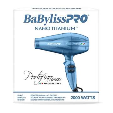 BaBylissPRO 2000W Nano Titanium Hair Dryer