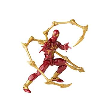 Spider-Man Marvel Legends Series 6-inch Iron Spider Action Figure Toy, Includes 2 Accessories