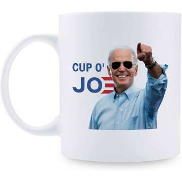 Cup O' Joe Mug - Perfect for Coffee Lovers, 12 oz Ceramic