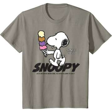 Snoopy Ice Cream Tee