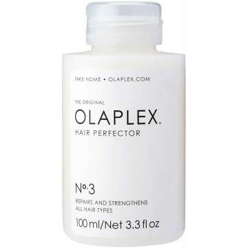 Olaplex No. 3 Hair Perfector Repairing Treatment for Dry Damaged Hair, Repairs & Strengthens + No. 4 Bond Maintenance Shampoo Repairs, Strengthens, & Nourishes, Adds Shine & Leaves Hair Feeling Soft
