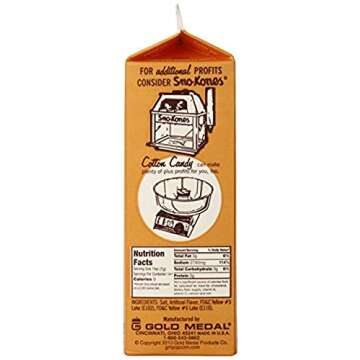 Concession Essentials Flavacol Popcorn Season Salt, 1ct-35oz Carton