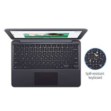 Rugged ASUS Chromebook C203XA - 11.6" HD & Quad-Core