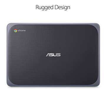 Rugged ASUS Chromebook C203XA - 11.6" HD & Quad-Core