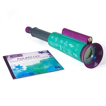 Educational Insights Nancy B's Science Club AquaScope, Explore Underwater Without Getting Wet, Includes Magnifier & LED Flashlight, Ages 8+