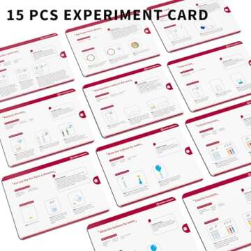 SNAEN Science Kit with 180+ Science Lab Experiments,DIY STEM Educational Learning Scientific Tools for 3 4 5 6 7 8 9 10 11 Years Old Boys Girls Kids Toys Gift