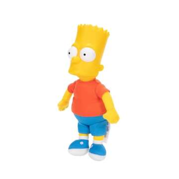 Disney The Simpsons Bart Plush Features Soft Fabric Body with Sculpted Head Officially Licensed