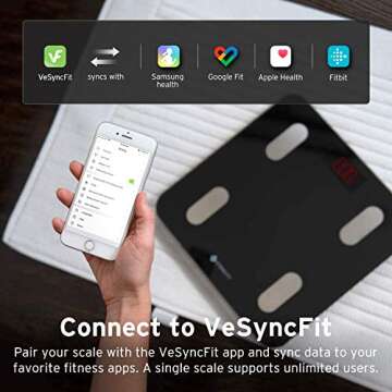 Etekcity Smart Body Scale - Accurate Weight & BMI Analysis