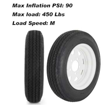 4.80-12 RVpunk Trailer Tires & Wheels - Load Range C