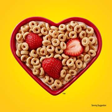 Cheerios, Heart Healthy Gluten Free Breakfast Cereal, Giant Size, 20 oz