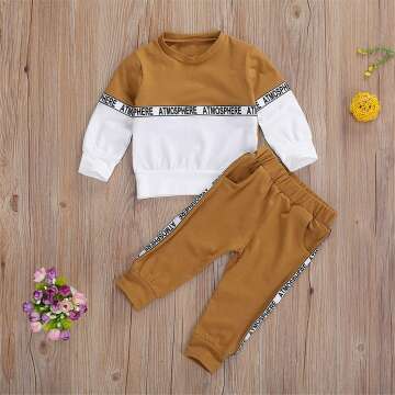 Unisex Toddler Outfit Set