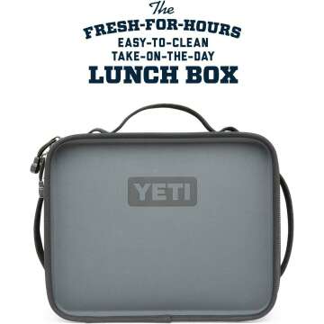 YETI Daytrip Lunch Box Charcoal - Insulated & Durable