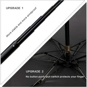 NOOFORMER Travel Umbrella - 95% UV Protection