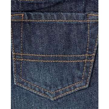 Baby Boys' Liberty Blue Pull On Straight Jeans 18-24M