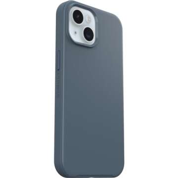 OtterBox iPhone 15, iPhone 14, and iPhone 13 Symmetry Series Case - BLUETIFUL (Blue), Snaps to MagSafe, Ultra-Sleek, Raised Edges Protect Camera & Screen