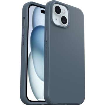 OtterBox iPhone 15, iPhone 14, and iPhone 13 Symmetry Series Case - BLUETIFUL (Blue), Snaps to MagSafe, Ultra-Sleek, Raised Edges Protect Camera & Screen