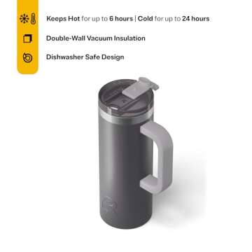 RTIC 20oz Travel Mug: Insulated Stainless Steel for Any Drink